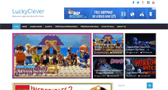 Desktop Screenshot of luckyclever.com